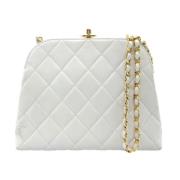 Chanel Vintage Pre-owned Laeder chanel-vskor White, Dam