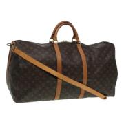 Louis Vuitton Vintage Pre-owned Canvas resvskor Brown, Dam