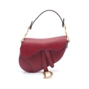 Dior Vintage Pre-owned Laeder dior-vskor Red, Dam