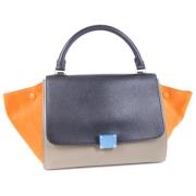 Celine Vintage Pre-owned Laeder handvskor Multicolor, Dam