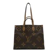 Louis Vuitton Vintage Pre-owned Canvas louis-vuitton-vskor Brown, Dam