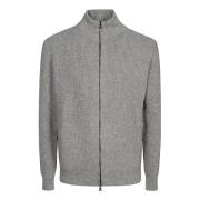 Ballantyne Kort Zip Cardigan Gray, Herr