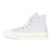 Converse Höjd Canvas Plattform Sneakers Blue, Dam