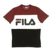 Fila Tawny Port Svart Vit T-shirt Herr Multicolor, Herr