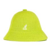 Kangol Avslappnad fiskarhatt i lime Green, Herr