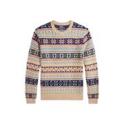 Polo Ralph Lauren Lyxig Fair Isle ullblandningströja Multicolor, Herr