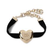 Dolce & Gabbana Svarta armband för kvinnor Black, Dam