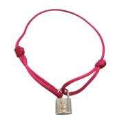 Louis Vuitton Vintage Pre-owned Silver armband Red, Dam