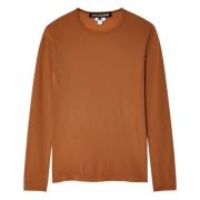 Junya Watanabe Kamelbrun Långärmad T-shirt Brown, Dam