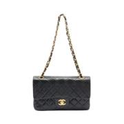 Chanel Vintage Pre-owned Laeder chanel-vskor Black, Dam