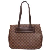 Louis Vuitton Vintage Pre-owned Canvas louis-vuitton-vskor Brown, Dam