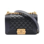 Chanel Vintage Pre-owned Laeder chanel-vskor Black, Dam