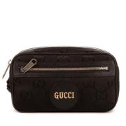 Gucci Vintage Pre-owned Canvas crossbodyvskor Black, Dam