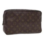 Louis Vuitton Vintage Pre-owned Canvas kuvertvskor Brown, Dam