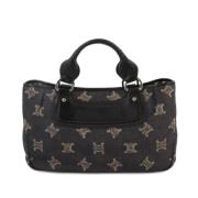 Celine Vintage Pre-owned Canvas celine-vskor Black, Dam