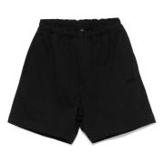 Y-3 Lyxiga Logo-Print Track Shorts Black, Herr