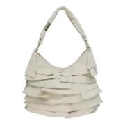 Yves Saint Laurent Vintage Pre-owned Laeder handvskor White, Dam