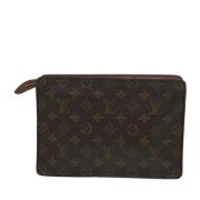 Louis Vuitton Vintage Pre-owned Canvas kuvertvskor Brown, Dam