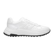 Hogan Vita Lädersneakers med Ikoniskt H-Logotyp White, Herr