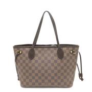 Louis Vuitton Vintage Pre-owned Tyg louis-vuitton-vskor Brown, Dam