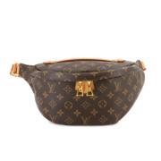 Louis Vuitton Vintage Pre-owned Tyg louis-vuitton-vskor Brown, Dam