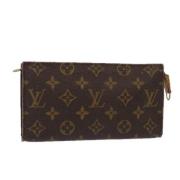 Louis Vuitton Vintage Pre-owned Canvas necessrer Brown, Dam