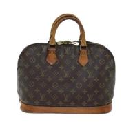 Louis Vuitton Vintage Pre-owned Canvas handvskor Brown, Dam