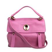 Yves Saint Laurent Vintage Pre-owned Laeder handvskor Pink, Dam