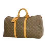 Louis Vuitton Vintage Pre-owned Canvas louis-vuitton-vskor Brown, Dam