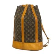 Louis Vuitton Vintage Pre-owned Tyg louis-vuitton-vskor Brown, Dam