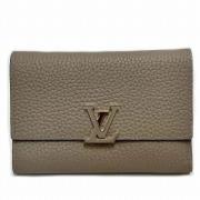 Louis Vuitton Vintage Pre-owned Laeder plnbcker Gray, Dam