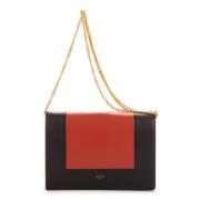 Celine Vintage Pre-owned Laeder axelremsvskor Red, Dam