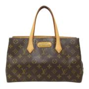 Louis Vuitton Vintage Pre-owned Canvas louis-vuitton-vskor Brown, Dam