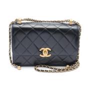 Chanel Vintage Pre-owned Laeder chanel-vskor Black, Dam