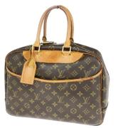 Louis Vuitton Vintage Pre-owned Canvas handvskor Brown, Dam