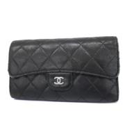 Chanel Vintage Pre-owned Laeder plnbcker Black, Dam