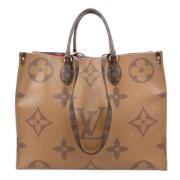 Louis Vuitton Vintage Pre-owned Laeder handvskor Brown, Dam