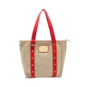 Louis Vuitton Vintage Pre-owned Canvas louis-vuitton-vskor Beige, Dam