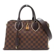 Louis Vuitton Vintage Pre-owned Canvas louis-vuitton-vskor Brown, Dam