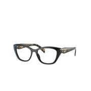 Prada Dam Cateye Glasögon i Svart Black, Dam