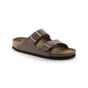 Birkenstock Arizona Mocca Sandaler Beige, Dam