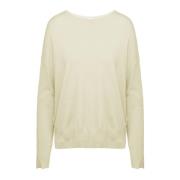 BomBoogie Round-neck Knitwear Beige, Dam