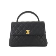 Chanel Vintage Pre-owned Laeder chanel-vskor Black, Dam