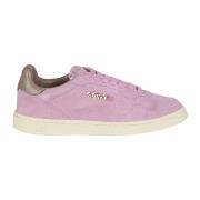 Autry Låg Platta Sneakers Pink, Dam