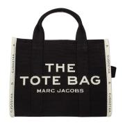 Marc Jacobs Shopper i jacquardtyg Black, Dam