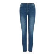 Armani Exchange Indigo Denim Skinny Fit Jeans Blue, Dam