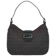 Fendi Vintage Pre-owned Canvas fendi-vskor Brown, Dam