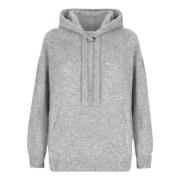 Laneus Kashmir och Sidens Hoodie Gray, Dam