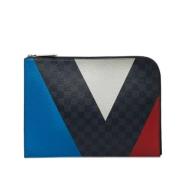 Louis Vuitton Vintage Pre-owned Canvas kuvertvskor Multicolor, Dam