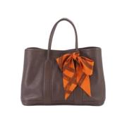 Hermès Vintage Pre-owned Laeder totevskor Brown, Dam